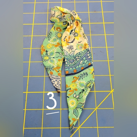 17.5" Wrist Twilly Neck Head Purse Scarf - 4 Beautiful Choices to Choose - Picture 4 of 5